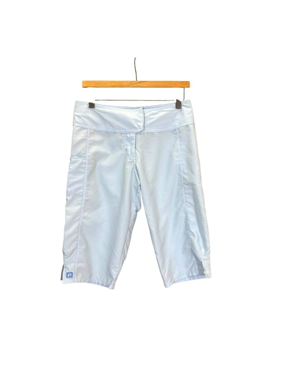 Carve Light Blue Mid Rise Bermuda Swim Shorts 6